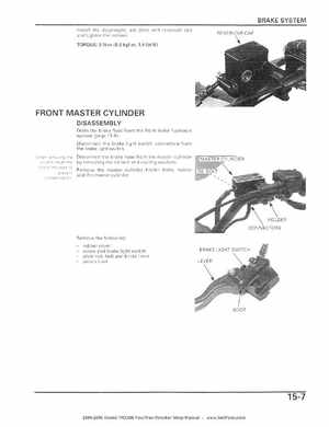 2004-2006 Honda FourTrax Rancher TRX350TE/TM/FE/FM Service Manual, Page 270
