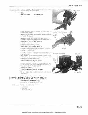 2004-2006 Honda FourTrax Rancher TRX350TE/TM/FE/FM Service Manual, Page 272