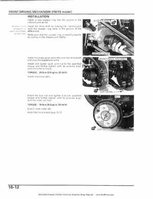 2004-2006 Honda FourTrax Rancher TRX350TE/TM/FE/FM Service Manual, Page 298