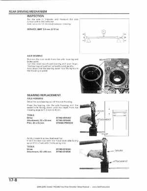 2004-2006 Honda FourTrax Rancher TRX350TE/TM/FE/FM Service Manual, Page 327