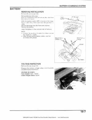 2004-2006 Honda FourTrax Rancher TRX350TE/TM/FE/FM Service Manual, Page 351