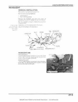 2004-2006 Honda FourTrax Rancher TRX350TE/TM/FE/FM Service Manual, Page 382