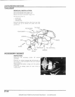 2004-2006 Honda FourTrax Rancher TRX350TE/TM/FE/FM Service Manual, Page 383