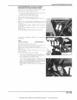 2004-2006 Honda FourTrax Rancher TRX350TE/TM/FE/FM Service Manual, Page 392