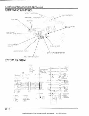 2004-2006 Honda FourTrax Rancher TRX350TE/TM/FE/FM Service Manual, Page 398