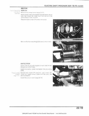 2004-2006 Honda FourTrax Rancher TRX350TE/TM/FE/FM Service Manual, Page 415