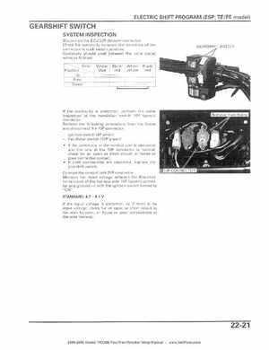2004-2006 Honda FourTrax Rancher TRX350TE/TM/FE/FM Service Manual, Page 417
