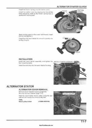 2005-2006 Honda ATV TRX500FE/FM/TM FourTrax Foreman Factory Service Manual, Page 192