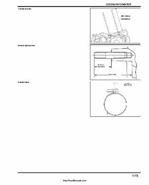 2005-2008 Honda ATV TRX500FA/FGA Fourtrax, Rubicon Factory Service Manual, Page 21