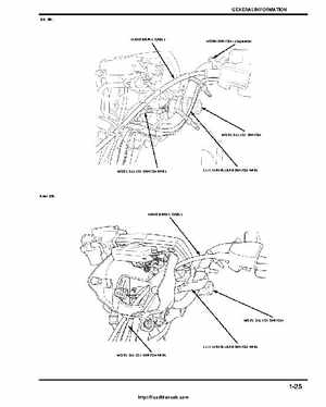 2005-2008 Honda ATV TRX500FA/FGA Fourtrax, Rubicon Factory Service Manual, Page 31
