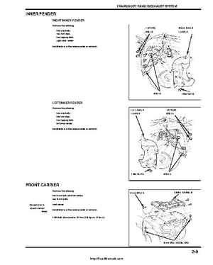 2005-2008 Honda ATV TRX500FA/FGA Fourtrax, Rubicon Factory Service Manual, Page 59