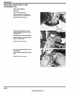 2005-2008 Honda ATV TRX500FA/FGA Fourtrax, Rubicon Factory Service Manual, Page 86