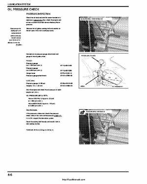 2005-2008 Honda ATV TRX500FA/FGA Fourtrax, Rubicon Factory Service Manual, Page 100