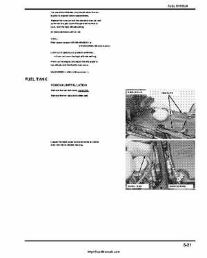 2005-2008 Honda ATV TRX500FA/FGA Fourtrax, Rubicon Factory Service Manual, Page 133