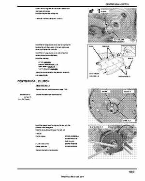2005-2008 Honda ATV TRX500FA/FGA Fourtrax, Rubicon Factory Service Manual, Page 207