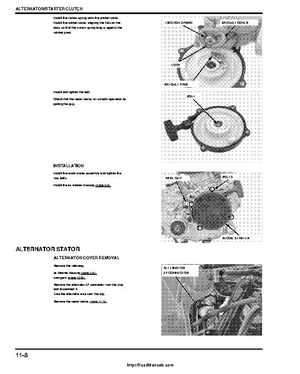 2005-2008 Honda ATV TRX500FA/FGA Fourtrax, Rubicon Factory Service Manual, Page 222