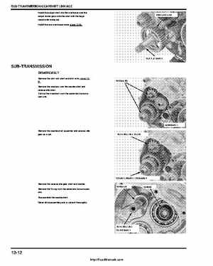 2005-2008 Honda ATV TRX500FA/FGA Fourtrax, Rubicon Factory Service Manual, Page 242