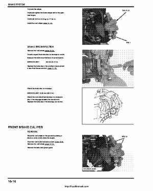 2005-2008 Honda ATV TRX500FA/FGA Fourtrax, Rubicon Factory Service Manual, Page 332