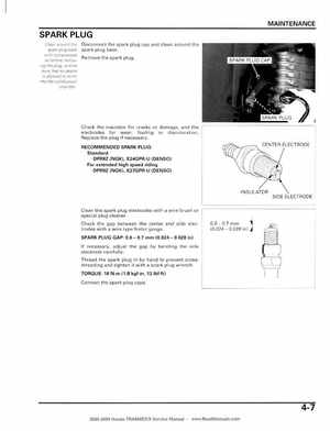 2005-2009 Honda TRX400EX/TRX400X Service Manual, Page 51