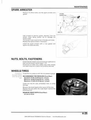 2005-2009 Honda TRX400EX/TRX400X Service Manual, Page 69