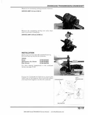 2005-2009 Honda TRX400EX/TRX400X Service Manual, Page 199