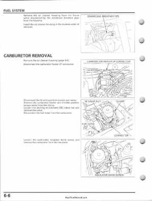 2005-2011 Honda FourTrax Foreman TRX500 FE/FPE/FM/FPM/TM Service Manual, Page 122