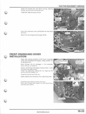 2005-2011 Honda FourTrax Foreman TRX500 FE/FPE/FM/FPM/TM Service Manual, Page 209