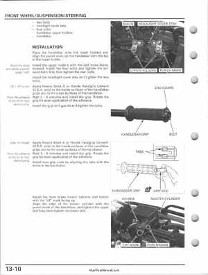 2005-2011 Honda FourTrax Foreman TRX500 FE/FPE/FM/FPM/TM Service Manual, Page 268