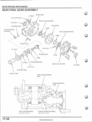 2005-2011 Honda FourTrax Foreman TRX500 FE/FPE/FM/FPM/TM Service Manual, Page 392