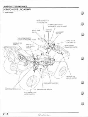 2005-2011 Honda FourTrax Foreman TRX500 FE/FPE/FM/FPM/TM Service Manual, Page 432
