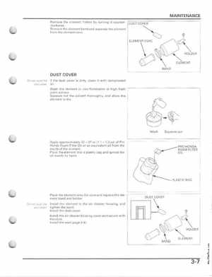 2005-2011 Honda Recon TRX250TE/TM service manual, Page 58