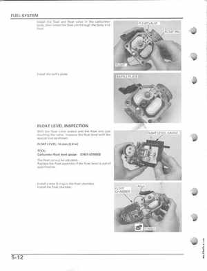 2005-2011 Honda Recon TRX250TE/TM service manual, Page 96