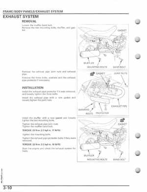 2006-2009 Honda TRX250EX/TRX250X Service Manual, Page 52