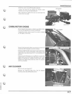 2006-2009 Honda TRX250EX/TRX250X Service Manual, Page 59