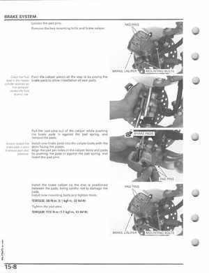 2006-2009 Honda TRX250EX/TRX250X Service Manual, Page 274