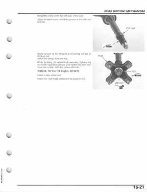 2006-2009 Honda TRX250EX/TRX250X Service Manual, Page 315