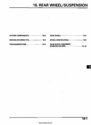 2006-2009 Honda TRX680 (TRX 680 FA-FGA) Factory Service Manual, Page 391