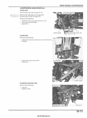 2006-2009 Honda TRX680 (TRX 680 FA-FGA) Factory Service Manual, Page 401