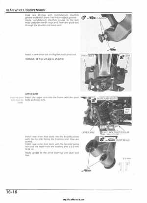 2006-2009 Honda TRX680 (TRX 680 FA-FGA) Factory Service Manual, Page 406