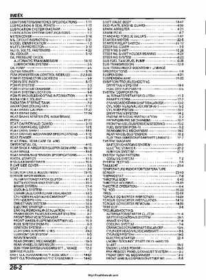 2006-2009 Honda TRX680 (TRX 680 FA-FGA) Factory Service Manual, Page 566