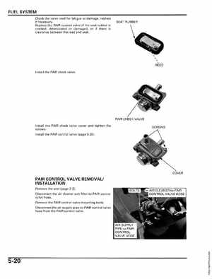 2006-2012 Honda TRX90 TRX90EX/X Service Manual, Page 84