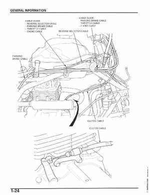 2006-2014 Honda FourTrax ATV TRX250 EX TRX250X Service Manual, Page 28