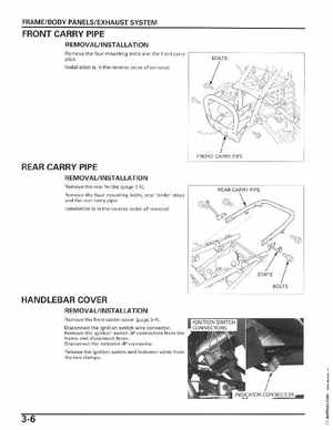 2006-2014 Honda FourTrax ATV TRX250 EX TRX250X Service Manual, Page 47