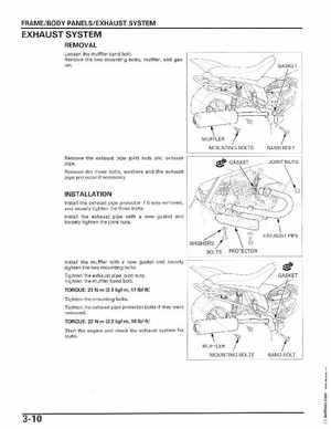 2006-2014 Honda FourTrax ATV TRX250 EX TRX250X Service Manual, Page 51