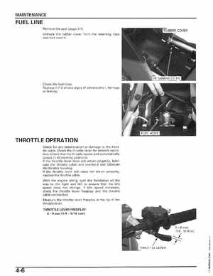 2006-2014 Honda FourTrax ATV TRX250 EX TRX250X Service Manual, Page 57
