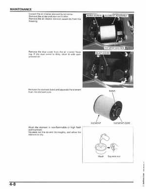 2006-2014 Honda FourTrax ATV TRX250 EX TRX250X Service Manual, Page 59
