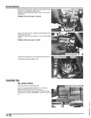 2006-2014 Honda FourTrax ATV TRX250 EX TRX250X Service Manual, Page 63