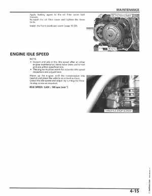 2006-2014 Honda FourTrax ATV TRX250 EX TRX250X Service Manual, Page 66