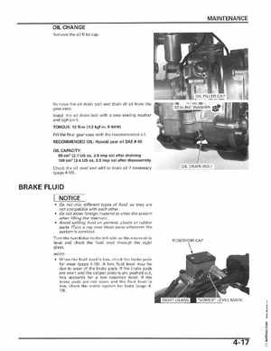 2006-2014 Honda FourTrax ATV TRX250 EX TRX250X Service Manual, Page 68