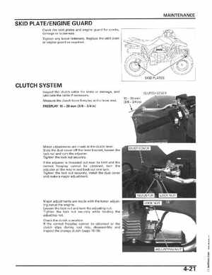 2006-2014 Honda FourTrax ATV TRX250 EX TRX250X Service Manual, Page 72